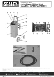 Sealey SUPERSTART300 Parts Diagram
