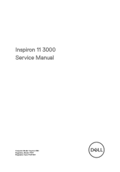 Dell Inspiron 11 3180 Inspiron 11 3000 Service Manual