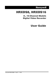 Honeywell HRXDS8D500 User Guide