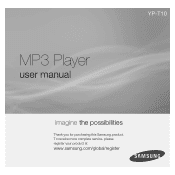 Samsung YP-T10JABY User Manual