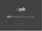 Polk Audio SR1 User Guide 2
