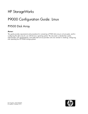 HP StorageWorks P9000 HP StorageWorks P9000 Configuration Guide: Linux (AV400-96095, September 2010)