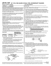 Jenn-Air JDS9865BDP Dimension Guide