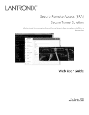 Lantronix SRA Series Web User Guide PDF 5.05 MB