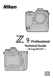 Nikon COOLPIX P1000 Technical Guide N-Log 3D LUT Edition
