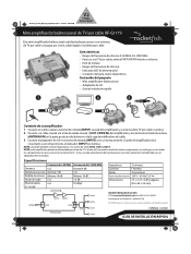 Rocketfish RF-G1179 Quick Setup Guide (Spanish)