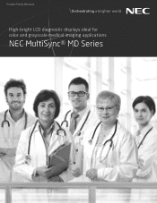 NEC MD212G3 MD Series Diagnostic Specification Brochure
