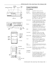 Epson Endeavor 486I Product Information Guide