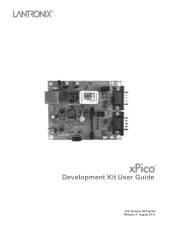 Lantronix xPico xPico - Development Kit User Guide