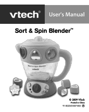 Vtech Sort & Spin Blender User Manual