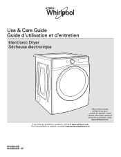 Whirlpool WED8740DW Use & Care Guide