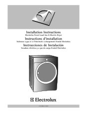 Electrolux EWMGD70JSS Installation Instructions (All Languages)