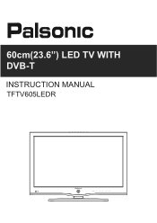 Palsonic TFTV605LEDR Owners Manual