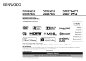 Kenwood DDX6703S User Manual