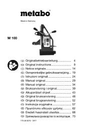 Metabo MAG 50 Operating Instructions 2