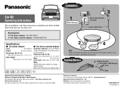 Panasonic SLSX451C SLSX451C User Guide