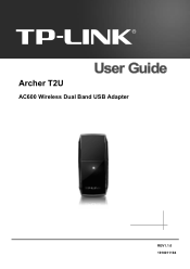 TP-Link Archer T2U Archer T2U V1 User Guide