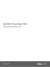 Dell PowerEdge T440 EMC Technical Specifications 1