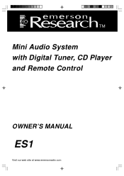 Emerson ES1 Owners Manual