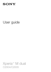 Sony Xperia M dual Help Guide