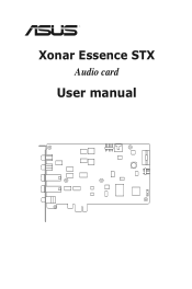 Asus XONAR ESSENCE User Manual