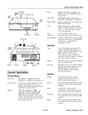 Epson ActionDesk 4000 Product Information Guide