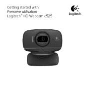 Logitech HD Webcam C525 Getting Started Guide