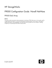 HP StorageWorks P9000 HP StorageWorks P9000 Configuration Guide: Novell NetWare (AV400-96097, September 2010)