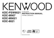 Kenwood KDC-M9021 User Manual