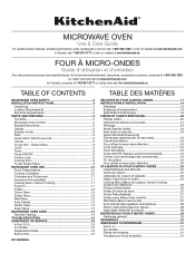 KitchenAid KMCS122PPS Owners Manual