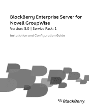 Blackberry PRD-10459-005 Configuration Guide