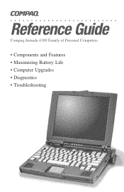 Compaq Armada 4100 Armada 4100 Family of Personal Computers Reference Guide