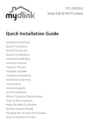 D-Link DCS-8325LH Quick Installation Guide