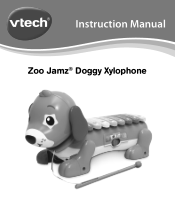 Vtech Zoo Jamz Doggy Xylophone User Manual