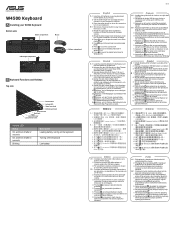 Asus W4500 User Manual