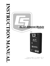 Campbell Scientific NL121 NL121 Ethernet Module