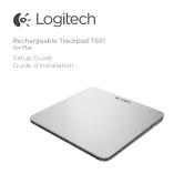 Logitech Rechargeable Trackpad Getting Started Guide