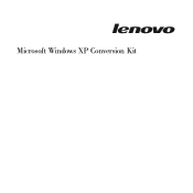 Lenovo ThinkPad A21m Microsoft Windows XP Conversion Kit