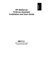HP D7171A HP NetServer FCArray Assistant - Installation and User Guide