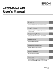 Epson TM-P60II ePOS-Print API Users Manual For TM-i firmware 4.1