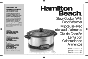 Hamilton Beach 33443 Use and Care Manual