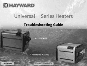 Hayward H200FDN Universal H Series Troubleshooting Guide