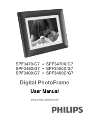 Philips SPF3480T User manual (English)