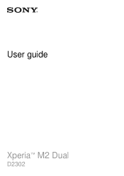 Sony Xperia M2 Dual Help Guide
