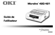 Oki ML420 ML420/421 Guide de l'utilisateur, Francais