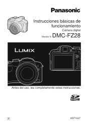 Panasonic DMC-FZ28S Digital Still Camera - Spanish