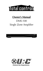 URC DMS-100 Owners Manual