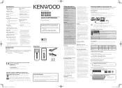 Kenwood M1GD50 Quick Start Guide