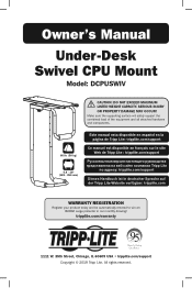 Tripp Lite DCPUSWIV Owners Manual for DCPUSWIV English