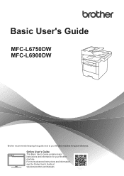 Brother International MFC-L6900DW Basic Users Guide